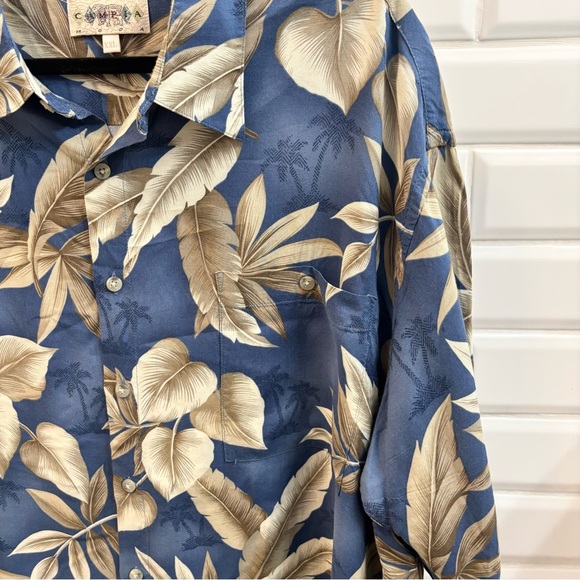 Vintage Campia Moda Men’s Tropical Hawaiian Button Up Shirt - Picture 4 of 4